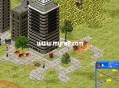 红色警戒2地图:荒凉的城郊