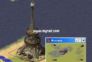 红色警戒2地图:纽约大屠杀（埃菲尔铁塔版）