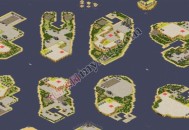 红色警戒2hsl-8p8人海战地图